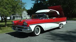 1958 Ford Fairlane 500 Skyliner Top Operation