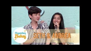 Andrea clarifies how Seth changed her life | Magandang Buhay Andrea clarifies how Seth changed her life | Magandang Buhay