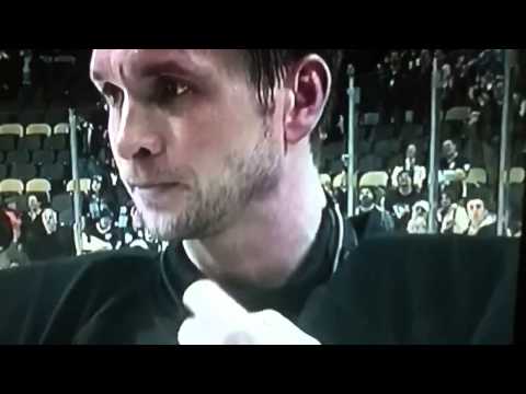 Johnson vs DiPietro goalie fight