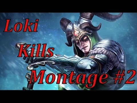 Kruxe - SMITE | Loki | Melee Assassin | Kills Montage #2