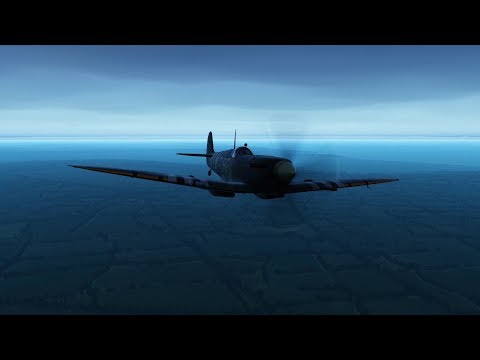 Spitfire LF Mk. IX Operation Epsom | Mission 3: Armed Recce | DCS World | 1080p