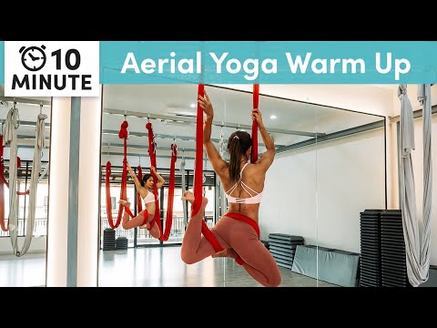 10min Aerial Yoga Warm Up