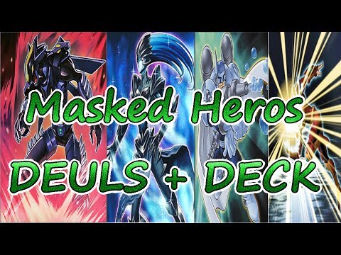YGOPRO - Best Masked Hero Duels + Deck!!