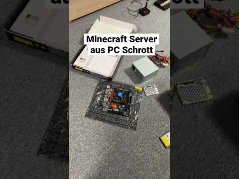 Minecraft Server aus PC Schrott
