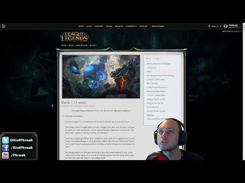League of Legends Patch 7.11 Rundown