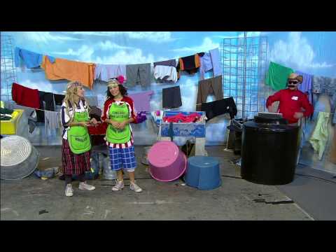 El médico que pone a prueba al esposo, Chiste con Las Lavanderas