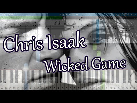 Chris Isaak - Wicked Game [Piano Tutorial | Sheets | MIDI] Synthesia