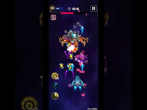 SPACE SHOOTER VIP! F2 SHIP ( BEERUS) V'S EVENT BOSS 🤯🥶. MAX UPGRADE 6 STAR ⭐⭐⭐⭐⭐⭐. EASY TO WIN 😜😁😜.