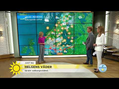 Så blir valborgsvädret: ”Inte så skönt i söder – eller längst i norr” - Nyhetsmorgon (TV4)