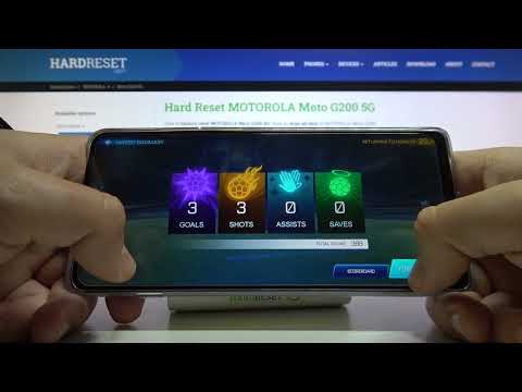 Motorola G200 5G *! 144 Hz Screen Refresh !* Game TEST  - Rocket League Sideswipe