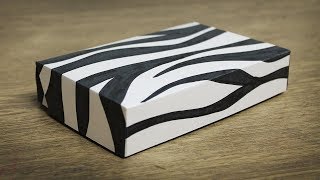 DIY Paper Box with lid - Box Making Ideas