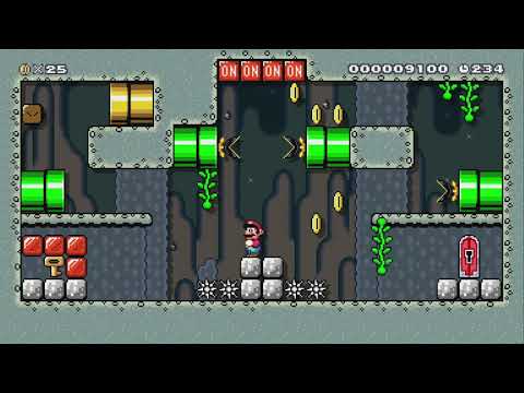 Super Dangerous Dungeons by AdventIsle - Super Mario Maker 2 - No Commentary 1bv