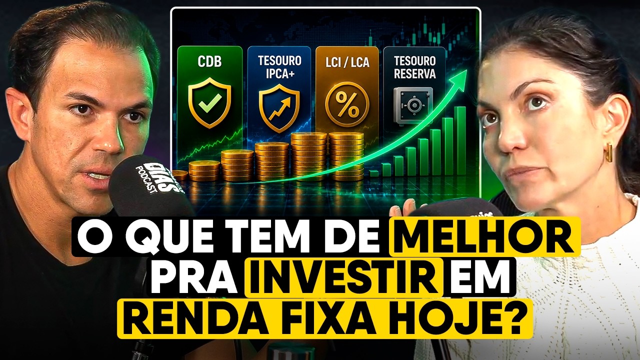 Especialista em RENDA FIXA revela as MELHORES OPORTUNIDADES pra INVESTIR no CENÁRIO ATUAL