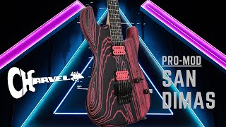 Video thumbnail for Charvel Pro-Mod San Dimas with DiMarzio's and an ASH body. What's so special about it? by X9 Eric
