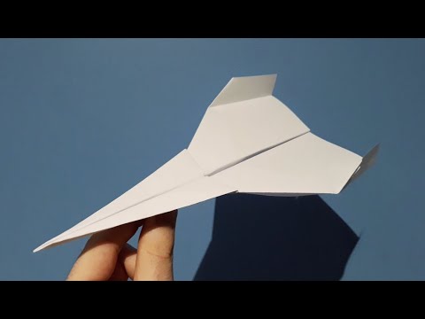 comment faire un avion en papier simple rapide et qui vole longtemps