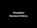 Thumbkin Keyboard Demo