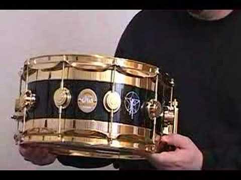 My new DW Edge Neil Peart snare drum Ray Harber