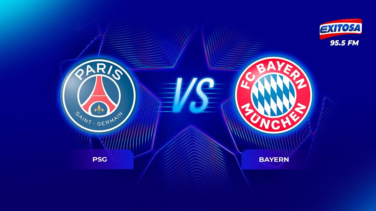 🔴🔵 UEFA 🔴 EN VIVO | CHAMPIONS LEAGUE: PSG VS BAYERN MÜNICH
