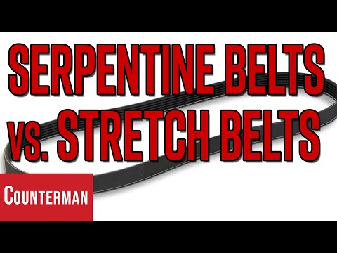 Serpentine Belts vs Stretch-Fit Belts