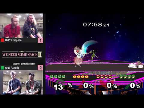 We Need Some Space 2 - ORLY / Drephen vs Grab / Amida - Doubles - Winners Quarters