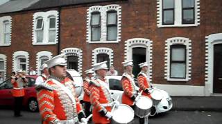 preview picture of video 'Cookstown Sons of William @ Brian Robinson Memorial parade 2011'