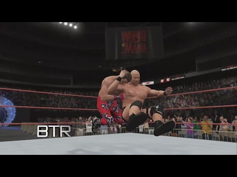 WWE 2K16 2K Showcase Special Objectives TOUGHEST Stone Cold vs Shawn Michaels Wrestlemania 14