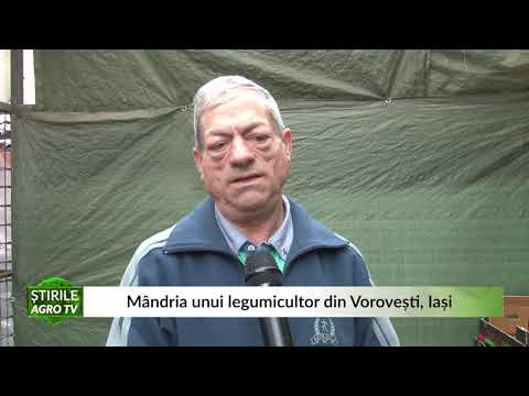 Mandria unui legumicultor din Vorovesti Iasi 27 05 2021