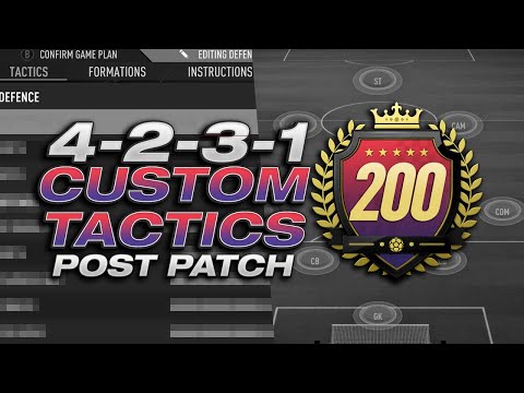 ** POST PATCH ** BEST PRO 4231 CUSTOM TACTICS TEAM - FIFA 21 ULTIMATE TEAM - OVERPOWERED META