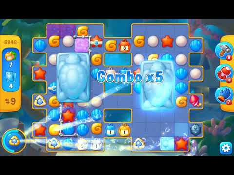 Fishdom 2021 - Level 6948   #playrix #fishdom #gaming