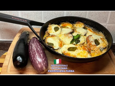 Parmigiana de Berinjela na Frigideira, receita rápida, fácil e deliciosa #285