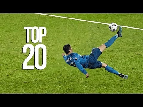 Top 20 gols mais bonitos da Champions League.