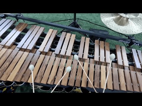Blue Devils 2023 - THE CUTOUTS - Center Marimba Headcam - Christopher Nott