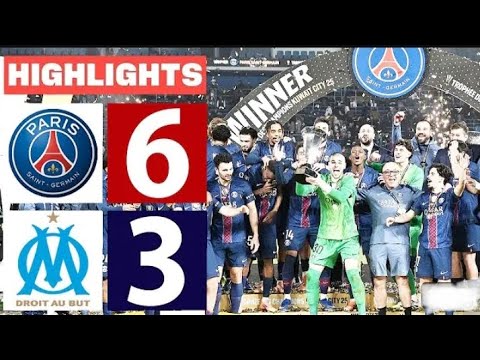 PSG vs Marseille 2-2(PEN 4-1) Highlights & All Goals 2026 Ousmane Dembélé Goal