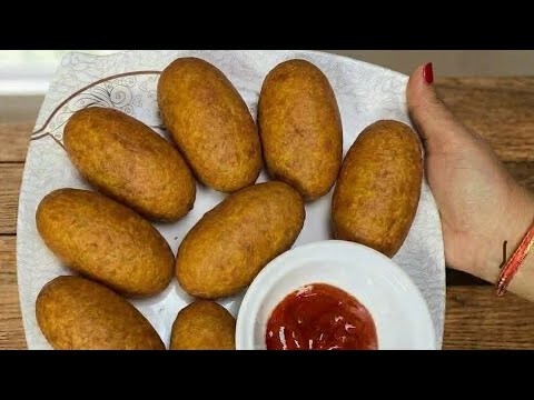 ​ब्रेड और आलू से बनाएं कुरकुरा नाश्ता | Veg Cutlet Recipe