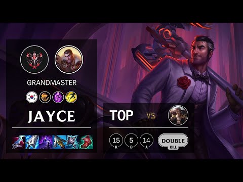 Jayce Top vs Sett - KR Grandmaster Patch 11.10