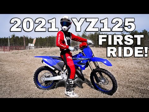 2021 Yamaha YZ125 FIRST RIDE!