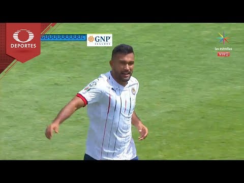 Hedgardo Marín's goal | Lobos BUAP 1-1 Guadalajara | 2018 Apertura - J13 | Televisa Deportes
