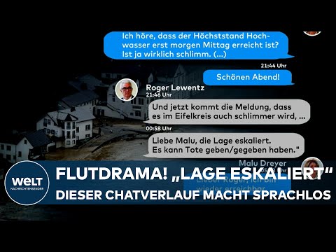 FLUTDRAMA IM AHRTAL: "Lage eskaliert!" Der SMS-Verlauf von Malu Dreyer in der Nacht macht sprachlos