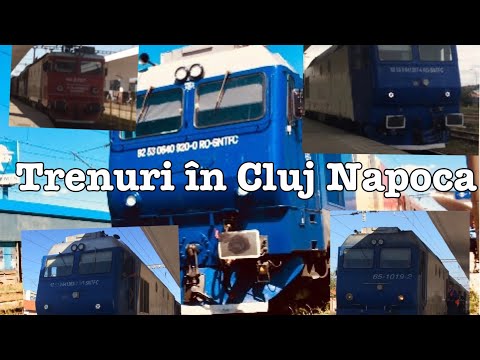 Trenuri in Cluj-Napoca/Trains in Cluj-Napoca 13.10.2018