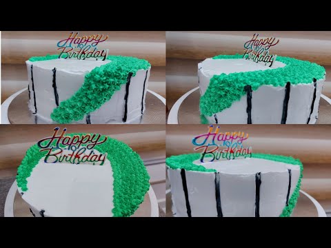 Simple Birthday Cake 🎂|| How To Make Simple Birthday Cake || Rami Minu ||