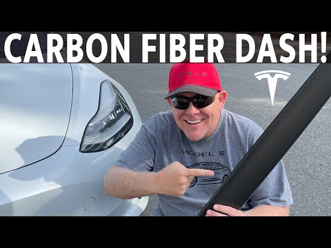Tesla Model Y / 3 Hills Carbon Fiber Dash Cover, Unboxing, Installation, Review