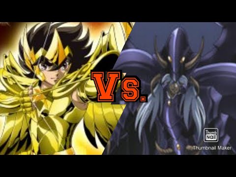 Saint Seiya Hades - Sagittarius Seiya vs Griffin Minos