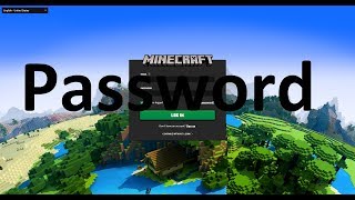 Minecraft: Java Edition - Password