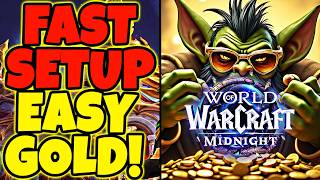 Make 6000 Gold in 1 Minute - Fast & FREE Setup | Midnight WoW Professions