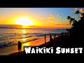 Last Sunset Walk of 2019 - Waikiki, Hawaii - 4k 60fps