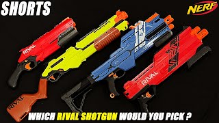 Which Nerf Rival Shotgun Is The Best  #Shorts