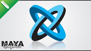 3d Twisted Logo Designing in Coreldraw | Professional logo designing in Coreldraw