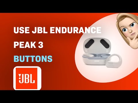 How to Use JBL Endurance Peak 3 Headphones: Button Operation Guide