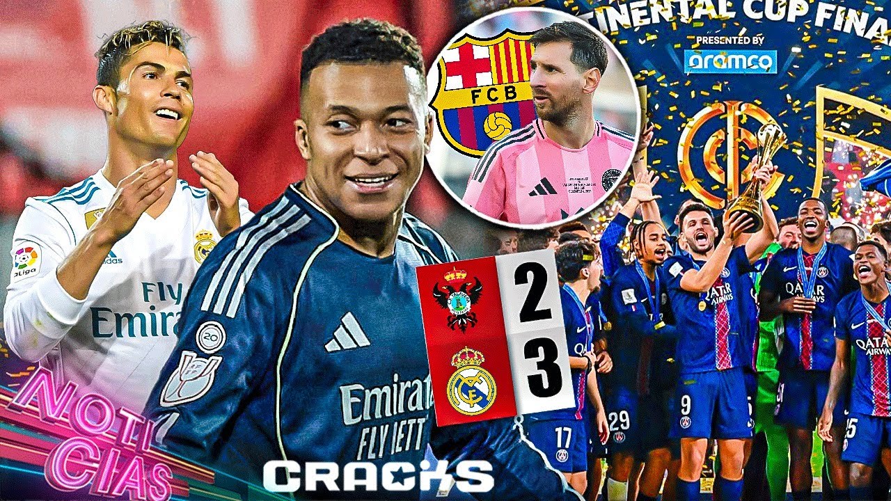 Madrid sufre pero avanza; Mbappe cerca de CR7 | ¡Sextete para el PSG! | Intentaría regreso de Messi