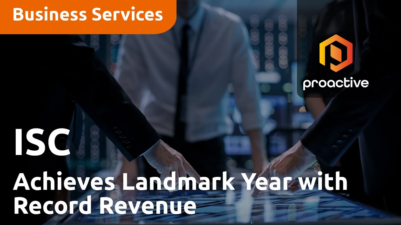 ISC Achieves Landmark Year with Record Revenue and Growth Plans